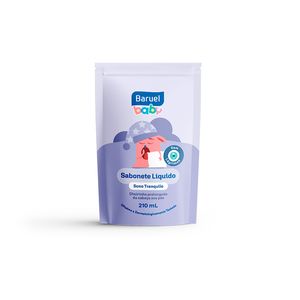 Sabonete Líquido Baruel Baby Sono Tranquilo Refil 210ml