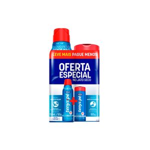 Desodorante para os Pés Tenys Pé Baruel Pó 100g + Jato Seco 92g un