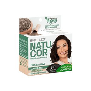 Tintura Natucor Suave Castanho Escuro N.3.0 un