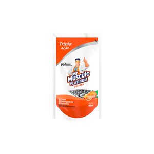 Desinfetante Mr.Músculo Cozinha Platinum Laranja Refil 400ml