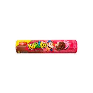 Biscoito Nikito Recheado Chocolate com Morango 120g