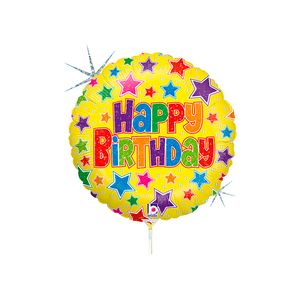 Balão Megatoon Happy Birthday Tam 9 Sortidos un
