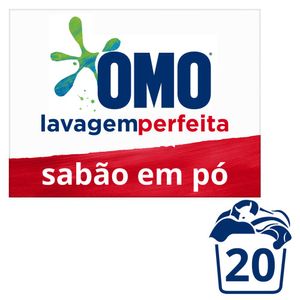 Lava Roupas Omo Lavagem Perfeita 1,6Kg