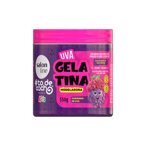 Gel Gelatina Salon Line Ativadora Kids Uva 550g