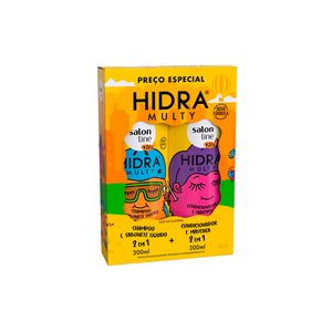 Shampoo 300ml + Condicionador 300ml Salon Line Hidra Kids Multy un