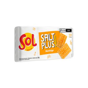 Biscoito Sol Salt Plus Manteiga 360g