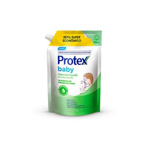 Sabonete Líquido Protex Baby Cabelos Pés Glicerina Refil 800ml