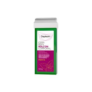 Cera Depilsan Roll-On Menta Refil 100g