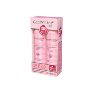 Kit Desodorante Giovanna Baby Classic 150ml Aerosol 2un