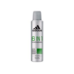 Desodorante Adidas 6 em 1 Masculino Aerosol 150ml