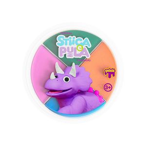 Brinquedo Gelele Massinha Stiica e Pula Dino 20g un