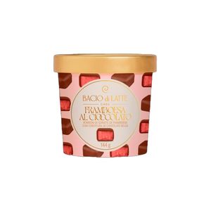 Sorvete Bacio Di Latte Bombom Framboesa 144g
