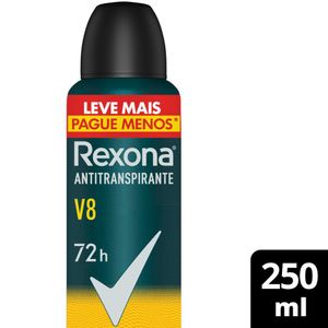 Desodorante Rexona Men V8 Leve Mais Pague Menos Aerosol 250ml
