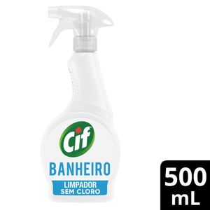 Limpador Cif Banheiro sem Cloro Gatilho 500ml