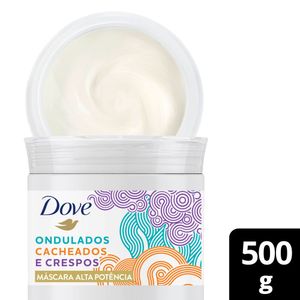 Máscara Tratamento Dove Texturas Reais Cacheados 500g