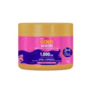 Creme Tratamento Niely Gold Salva Fios 430g