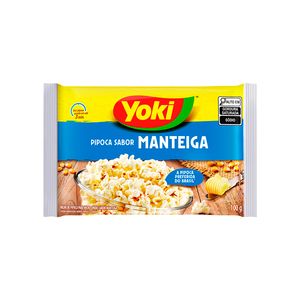 Pipoca de Microondas Yoki Manteiga 100g
