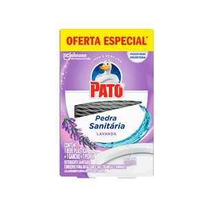 Detergente Sanitário Pato Pedra Lavanda Grátis Oferta Especial 25 g