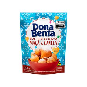 Mistura Para Bolinho Chuva Dona Benta Maca e Canela Sachê 260g
