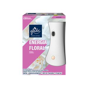 Odorizador Glade Edição Limitada Energia Floral 269ml Automatic Aparelho + Refil un