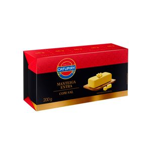 Manteiga Catupiry Extra com Sal Tablete 200g