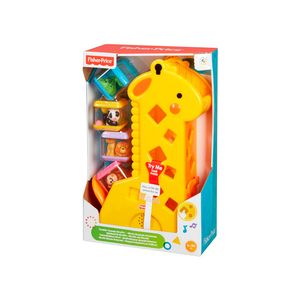 Brinquedo Fisher Price Girafa Blocos Surpresa un