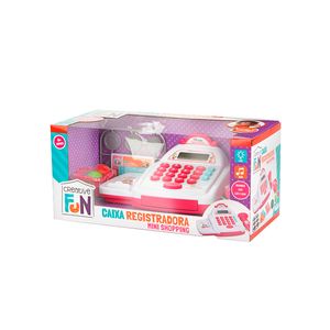 Brinquedo Creative Fun Mini Caixa Registradora Rosa un