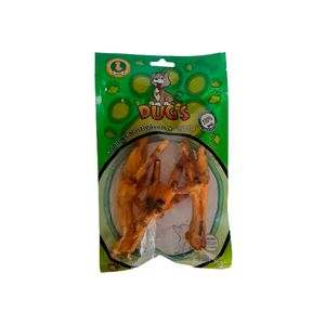 Snacks Dugs para Cães Pé de Frango Natural un