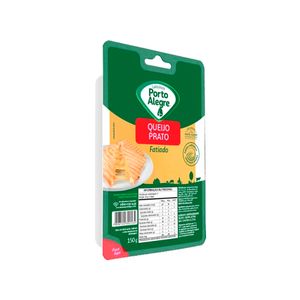Queijo Prato Porto Alegre Fatiado 150g