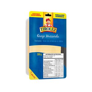 Queijo Mussarela Tirolez Fatiado 300g