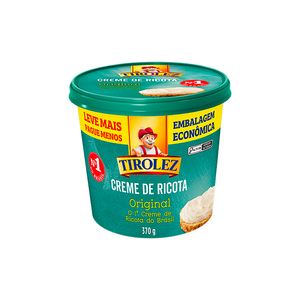 Creme Ricota Tirolez Original 370g