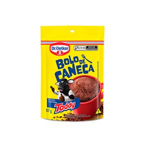 Mistura para Bolo de Caneca Dr. Oetker Toddy 67g