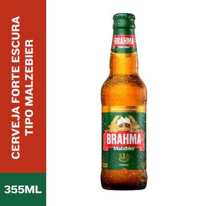 Cerveja Brahma Malzbier Long Neck 355ml
