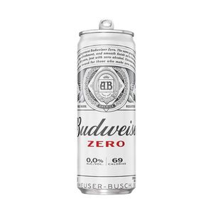 Cerveja Budweiser Zero Álcool Lata 350ml