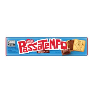 Biscoito Nestlé Passatempo Recheado Chocolate 130g