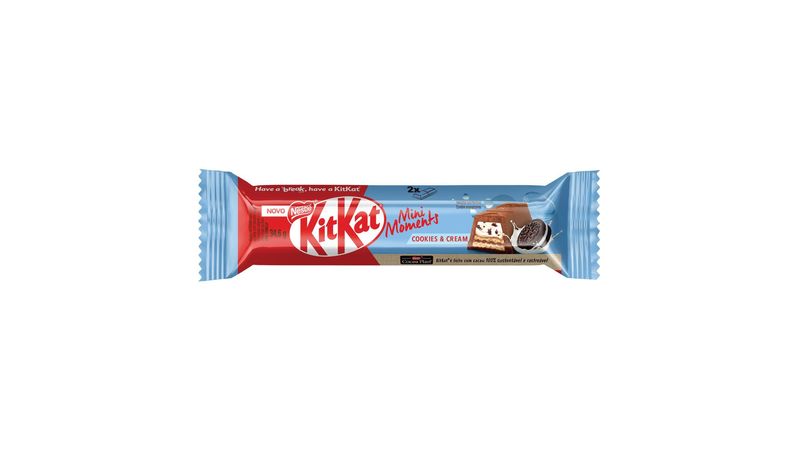 Chocolate Nestlé Kit Kat Mini Moments Cookies & Cream 34,6g