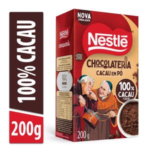 Cacau em Pó NESTLÉ DOIS FRADES 100% Cacau 200g