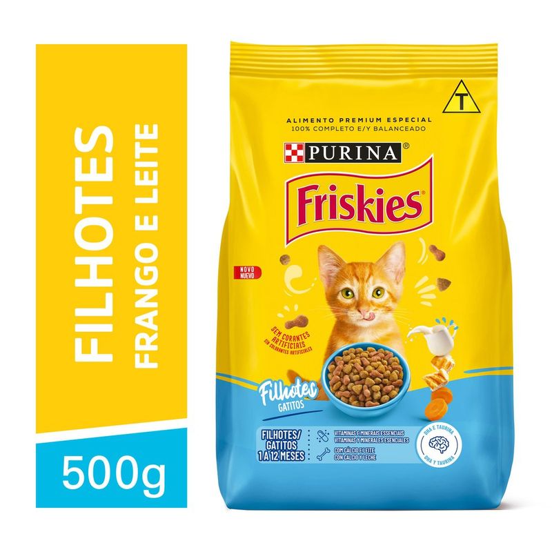 7891000324127-NESTLE®PURINA®FRISKIES®RacaoSecaparaGatosFilhotesSaborFrangoCenouraeLeite500g.jpg