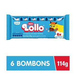 Chocolate Nestlé Lollo 114g