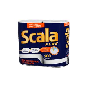 Toalha Papel Scala Plus Picote 2rl