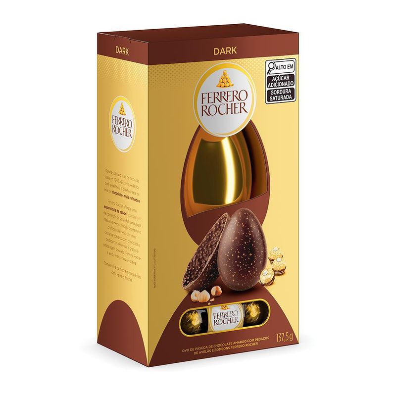 7898024398899-OvodePáscoadeChocolateDarkMeioAmargocomPedaçosdeAvelãscom3BombonsFerreroRocherCaixa137,5g-1.jpg
