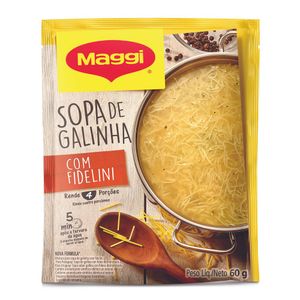 Sopa Maggi Galinha com Fidelini 60 g