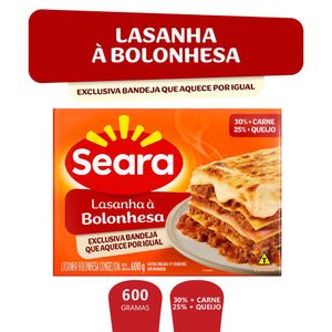 Lasanha Seara A Bolonhesa 600g