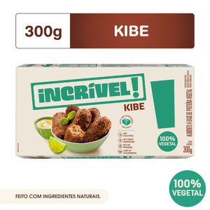 Kibe Incrível 100% Vegetal 300g