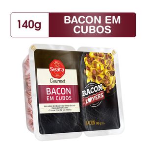 Bacon em cubos Seara Gourmet 140g
