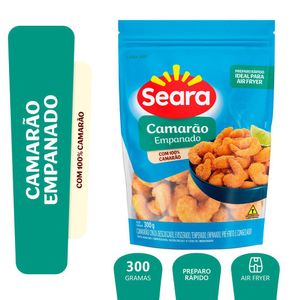 Camarão empanado Seara Pescados IQF 300g