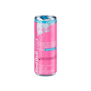 Energético Red Bull Spring Frutas Vermelhas 250ml