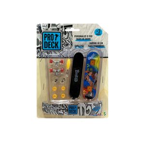 Brinquedo Prodeck Skate de Dedo com Acessórios un