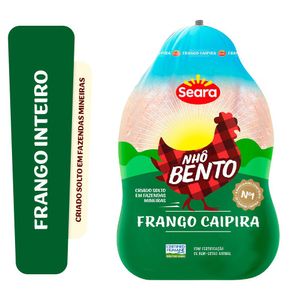 Frango inteiro caipira Nhô Bento
