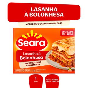 Lasanha Seara Bolonhesa 1kg